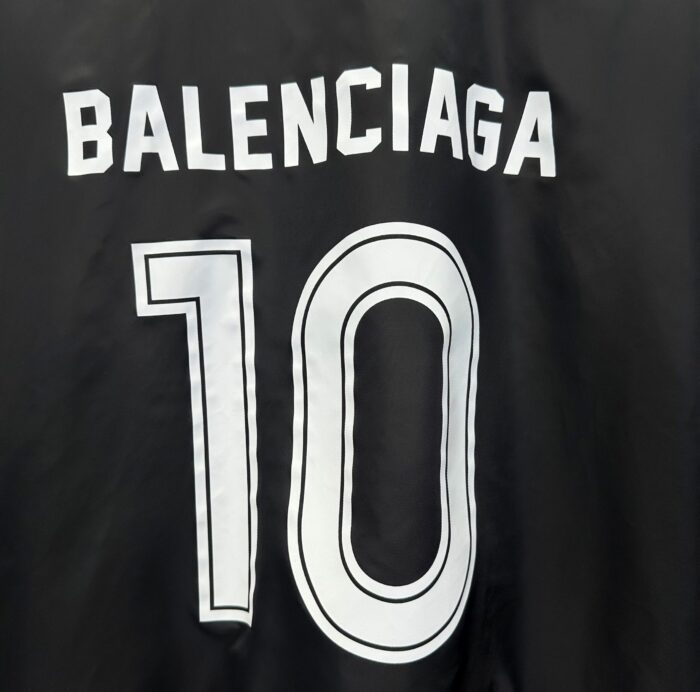 Balenciaga Varsity Jacket Windbreaker Black