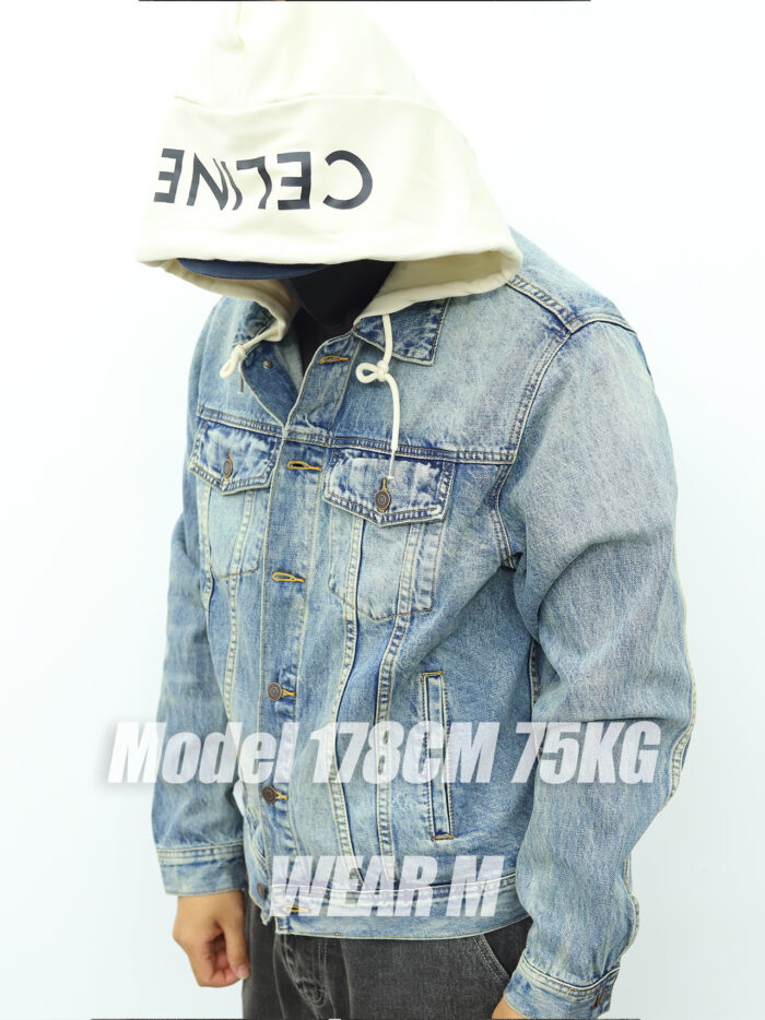 Celine Hoodie Denim Jackets