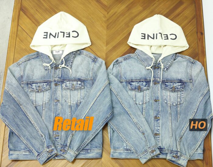 Celine Hoodie Denim Jackets