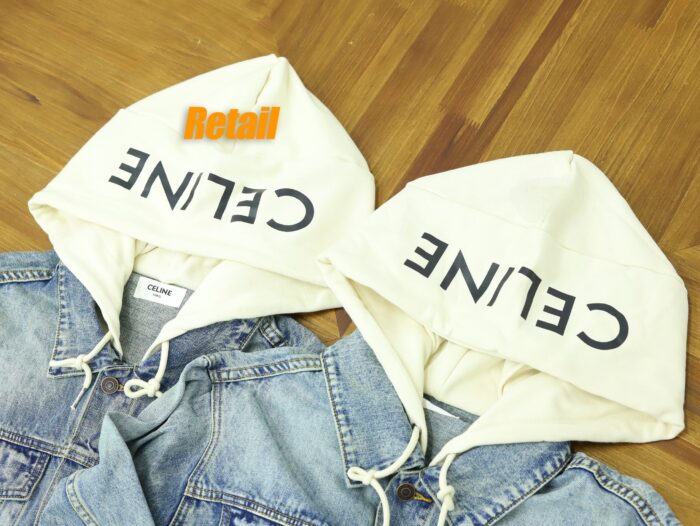 Celine Hoodie Denim Jackets