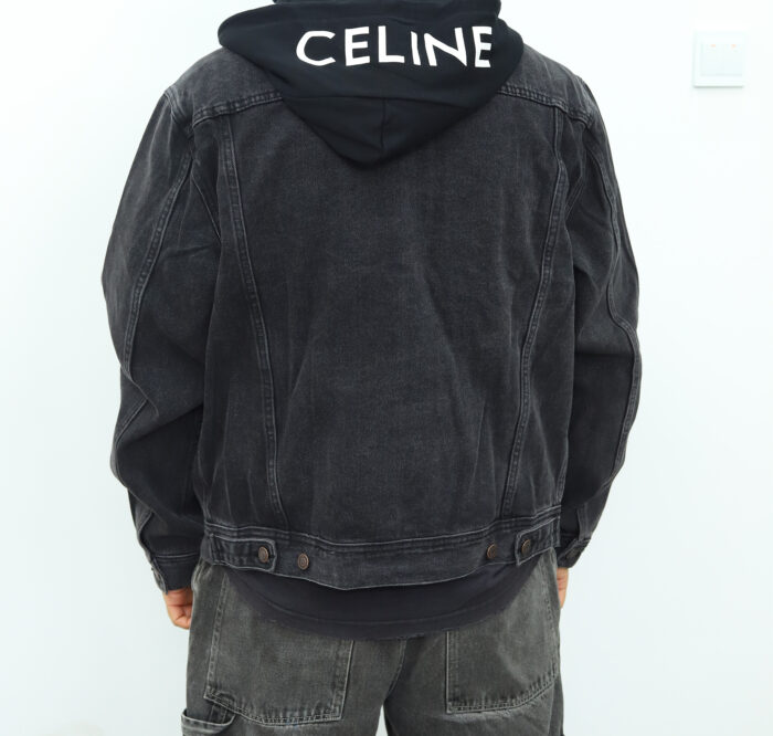Celine Hoodie Denim Jackets