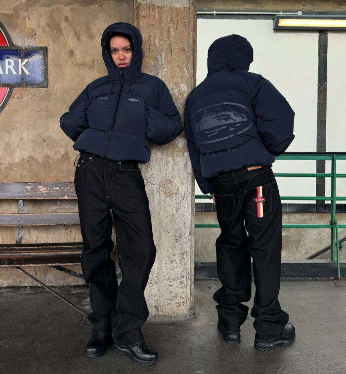 Corteiz Bolo Lite V2 Down Jacket 'Navy'