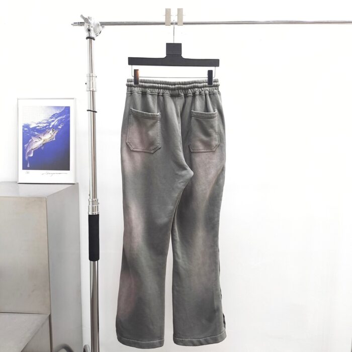 Hellstar Grey Mirror Faced Sweatpants