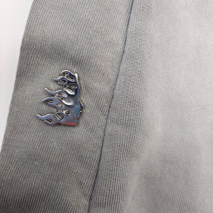 Hellstar Grey Mirror Faced Sweatpants