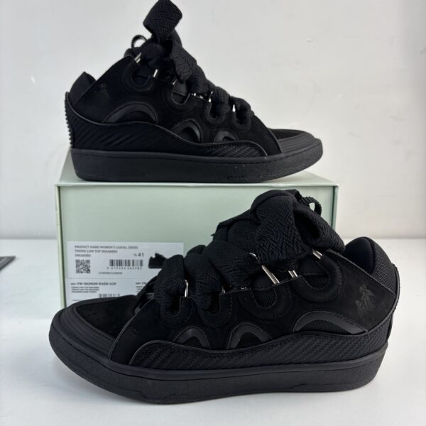 Lanvin Curb Black Black sneaker 2 Lanvin Curb Black Black sneaker
