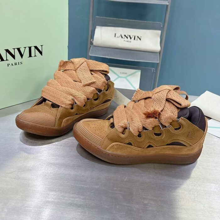 Lanvin Curb Caramel Sneaker