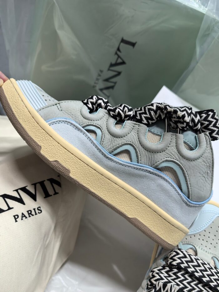 Lanvin Curb Ice Blue Sneaker