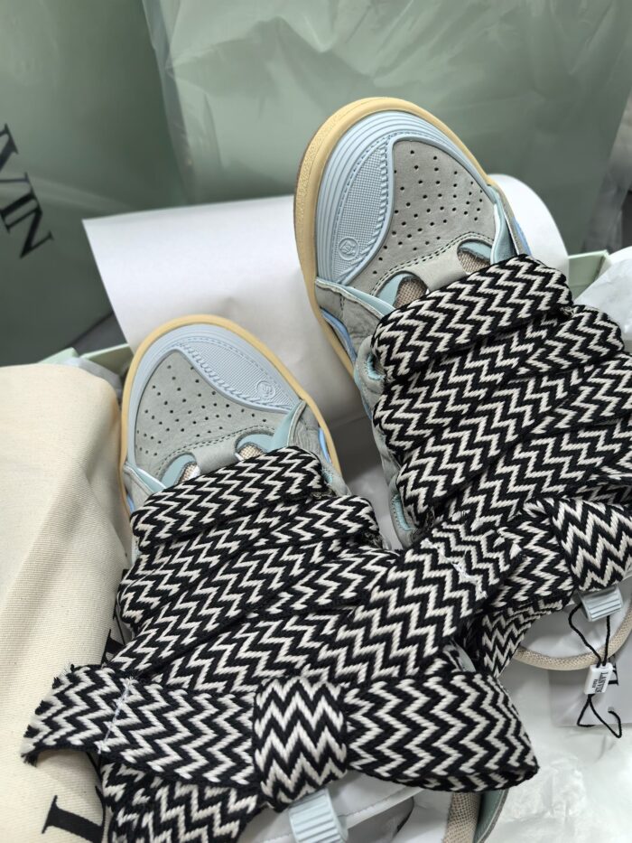Lanvin Curb Ice Blue Sneaker