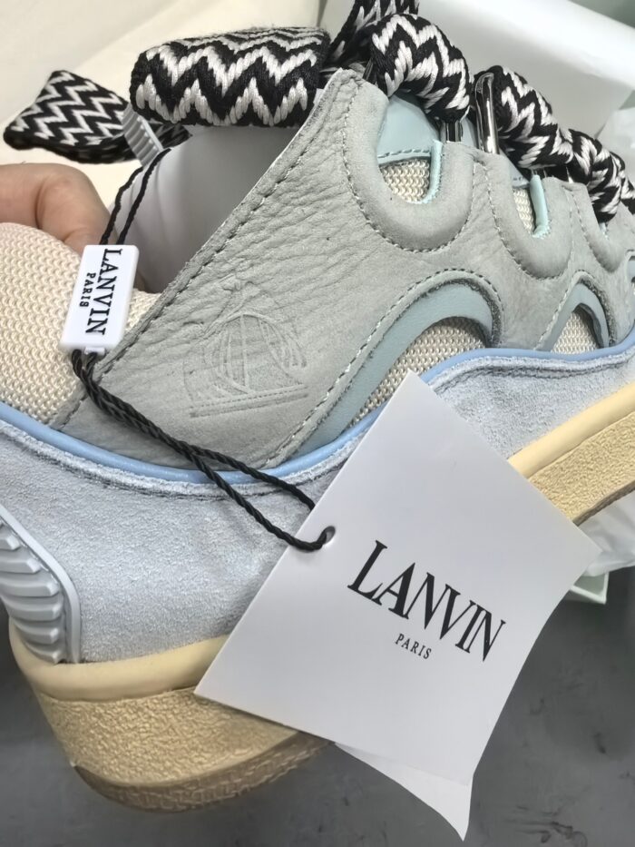 Lanvin Curb Ice Blue Sneaker
