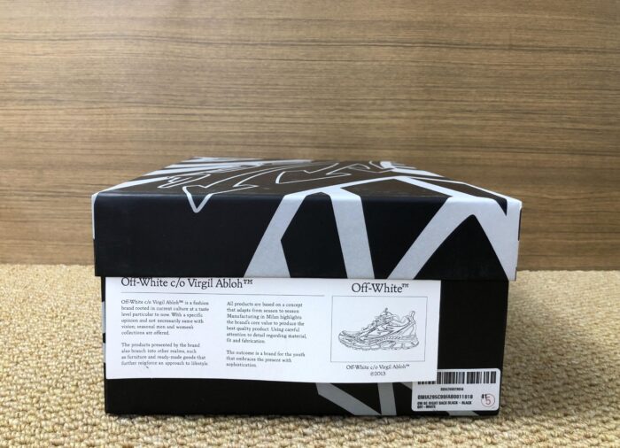 Off-White Be Right Back Sneaker 'Black'