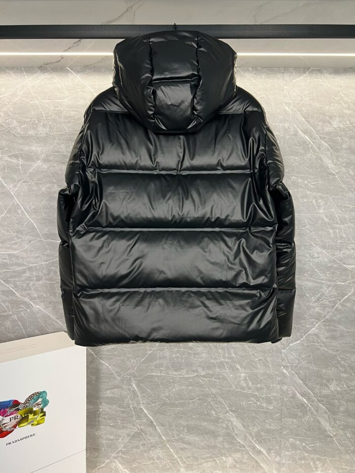 Prada Light Re-Nylon Hooded Puffer Jacket