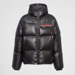 Prada Light Re-Nylon Hooded Puffer Jacket
