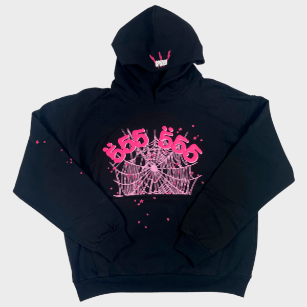 SP5DER Hoodie Angel Number Black 1 SP5DER Hoodie Angel Number Black