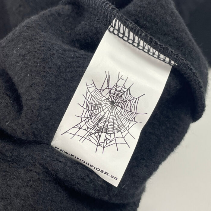 SP5DER Hoodie Angel Number Black