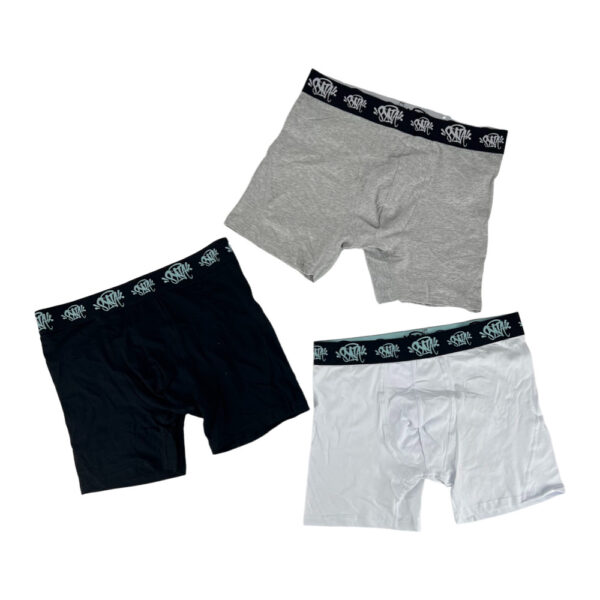 Syna 3 pack boxer WHITE/GREY/BLACK