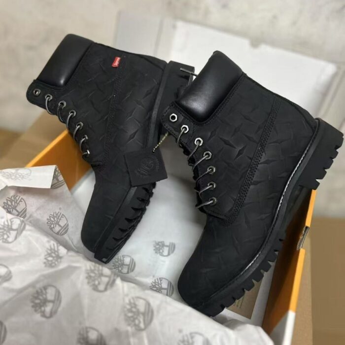 Botas Timberland 6" x Supreme Black Premium