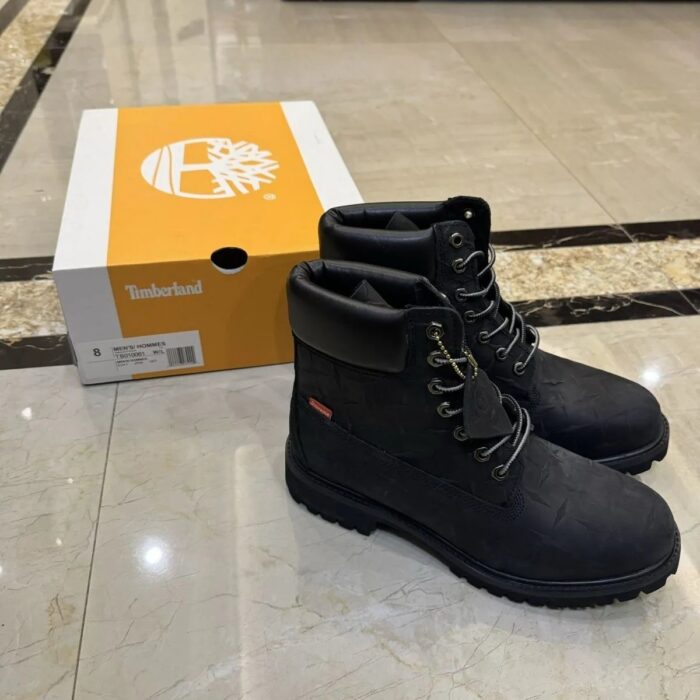 Botas Timberland 6" x Supreme Black Premium