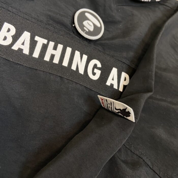 Aape Bape Windbreaker Jacket AAPE Moonface Badge