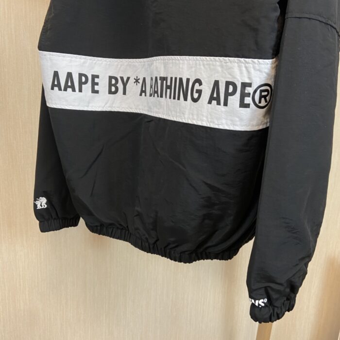 Aape Bape Windbreaker Jacket AAPE Moonface Badge