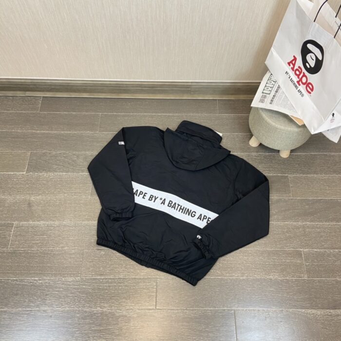 Aape Bape Windbreaker Jacket AAPE Moonface Badge
