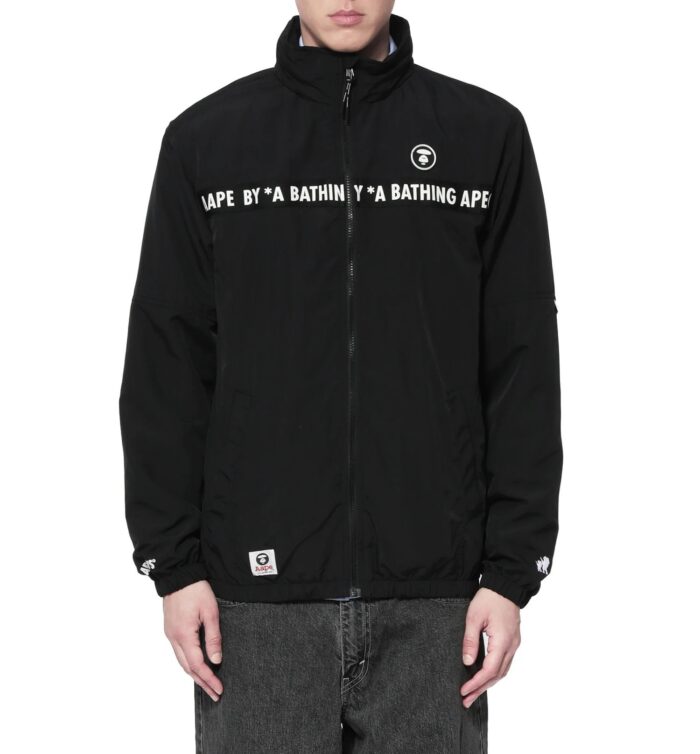 Aape Bape Windbreaker Jacket AAPE Moonface Badge