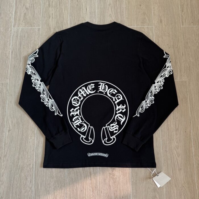 Chrome Hearts Horseshoe Motif L/S Pocket T-shirt