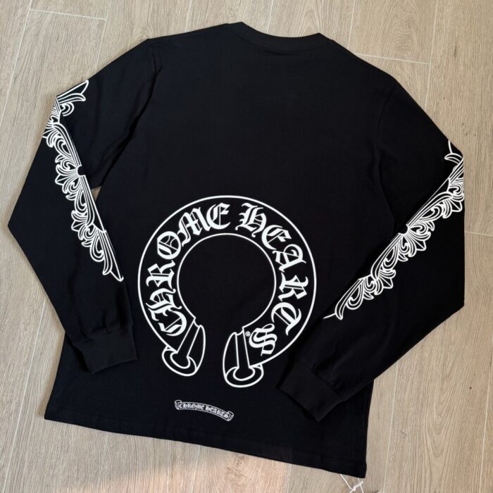 Chrome Hearts Horseshoe Motif L/S Pocket T-shirt