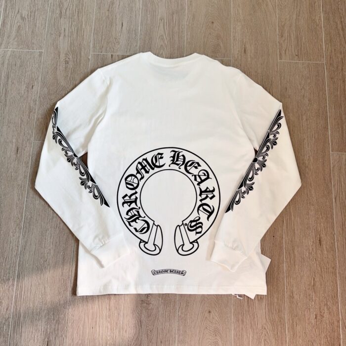 Chrome Hearts Horseshoe Motif L/S Pocket T-shirt