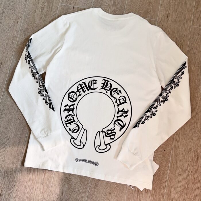 Chrome Hearts Horseshoe Motif L/S Pocket T-shirt