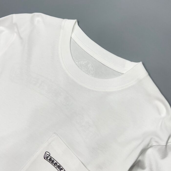 Chrome Hearts Scroll Logo L/S Pocket T-shirt