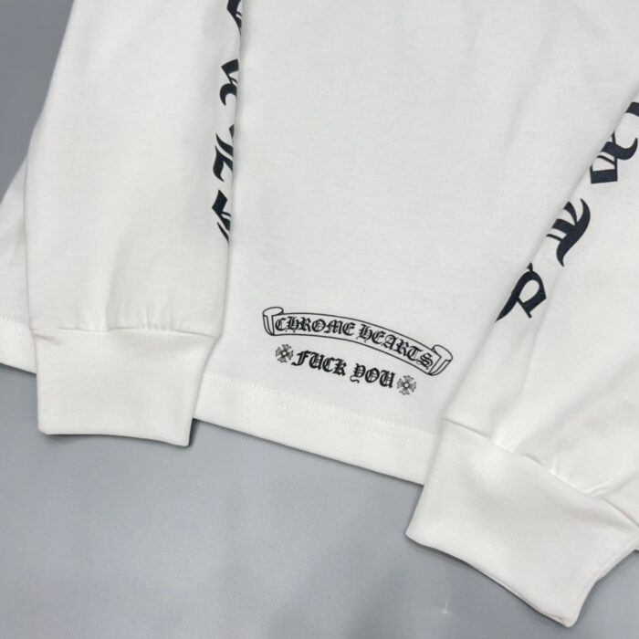 Chrome Hearts Scroll Logo L/S Pocket T-shirt