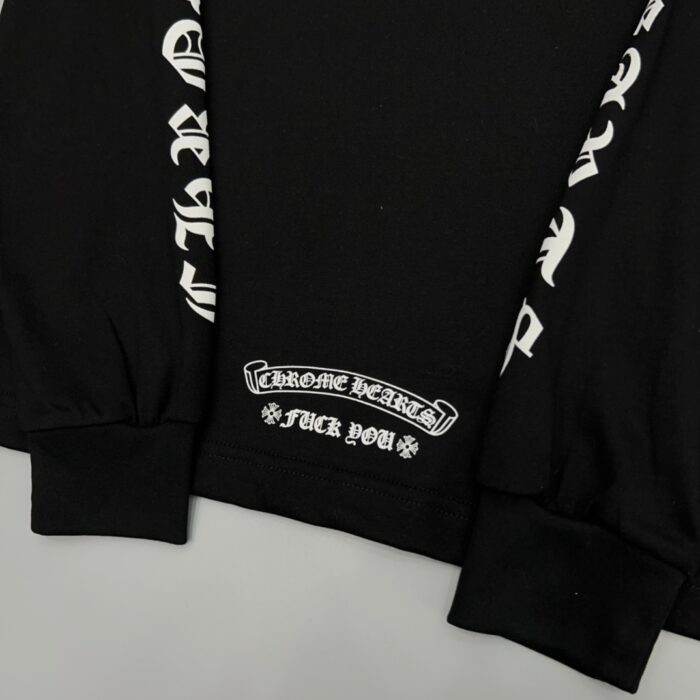 Chrome Hearts Scroll Logo L/S Pocket T-shirt
