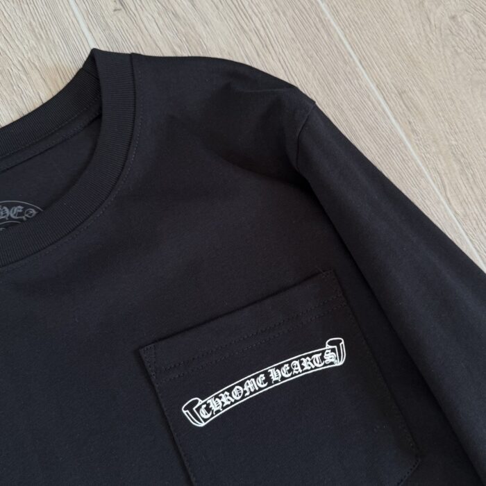 Chrome Hearts USA L/S Pocket T-shirts