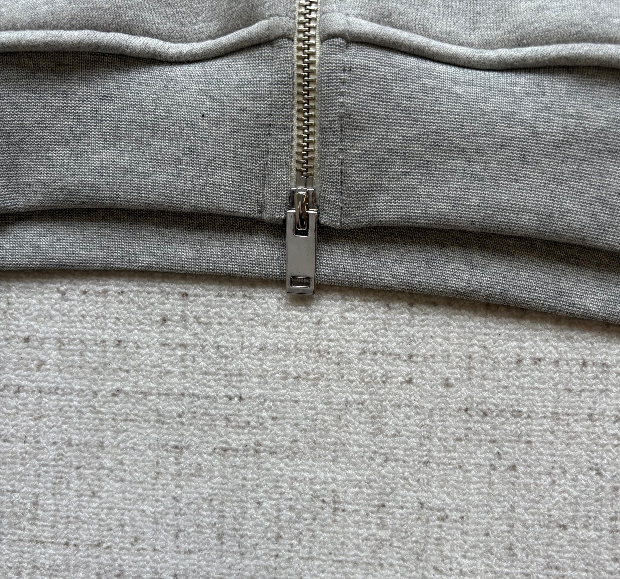 Sweatscollective Cozy Zip up hoodie Gris