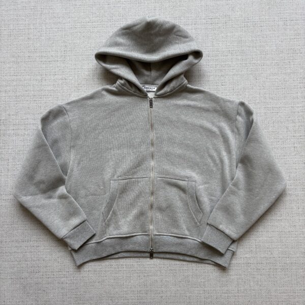 Sweatscollective Cozy Zip up hoodie Gris