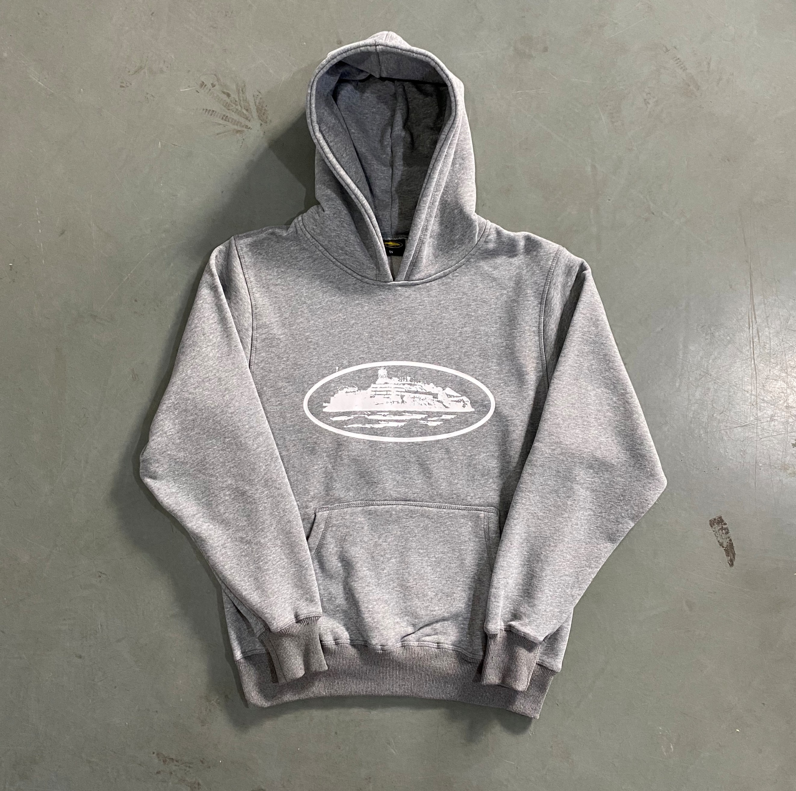 Corteiz Rule the world Hoodie Grey