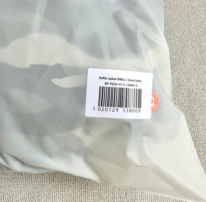Broken Planet Puffer Jacket 'Snow Camo'