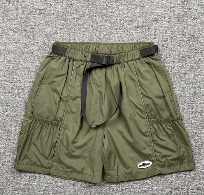 Corteiz Alcatraz Nylon Patch Shorts