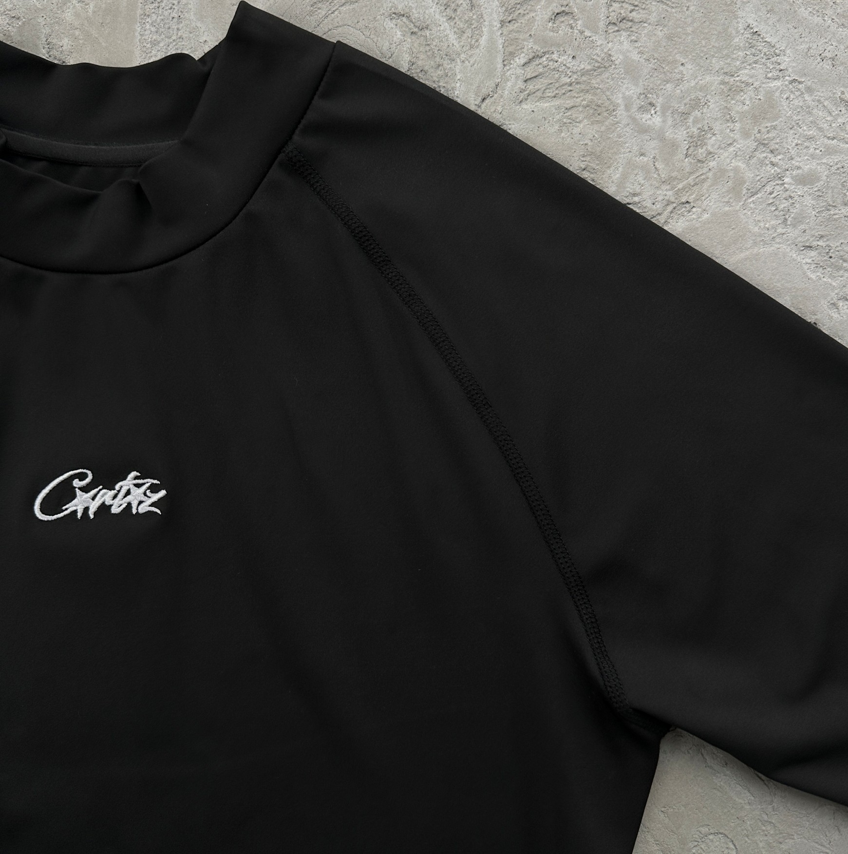Corteiz Litework Compression Top 'Black'