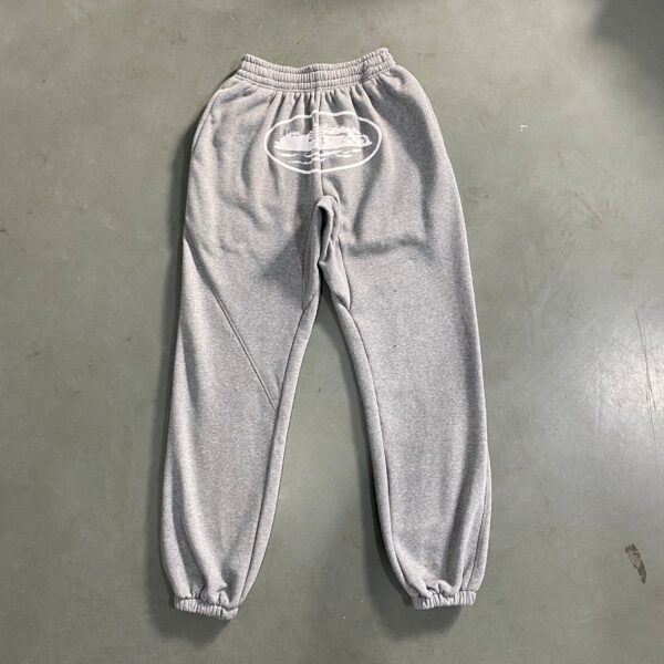 Corteiz Rule the world Sweatpants Grey
