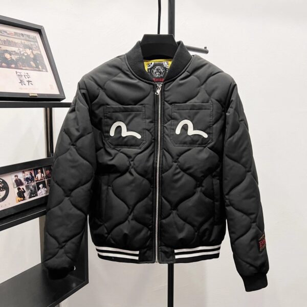 Evisu Padded Bomber Jacket 1 Evisu Padded Bomber Jacket