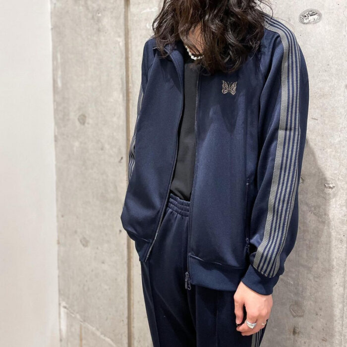 Needles Poly Smooth Track Jacket 'Navy'