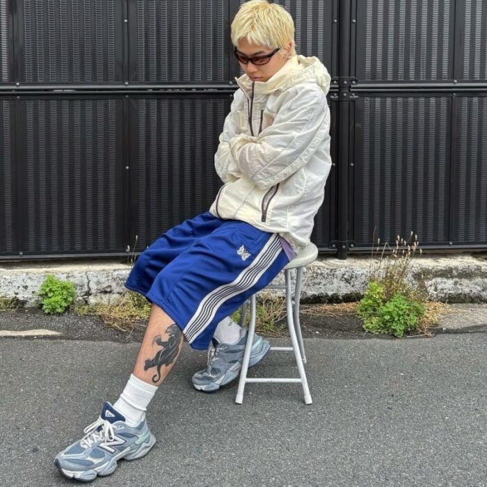 Needles Track Short Black/Silver