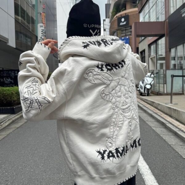 Supreme Y's by Yohji Yamamoto Zip Up Hooded Sweatshirt