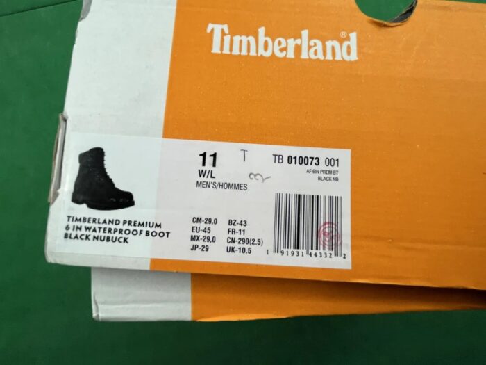 Timberland Boots x Chrome Hearts 'Black'