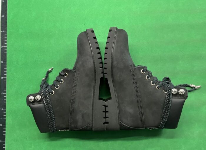 Timberland Boots x Chrome Hearts 'Black'