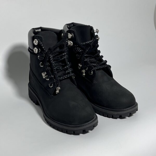 Timberland Boots x Chrome Hearts 'Black'