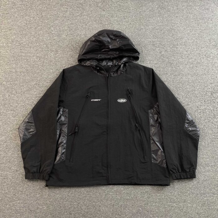 Corteiz Litework Quattro Jacket Black/Grey/Pink