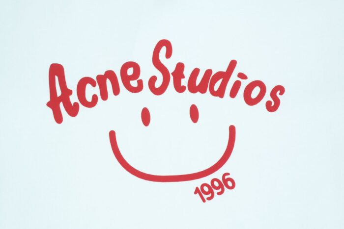 Acne Studio Smile T-Shirt 'Black/White'