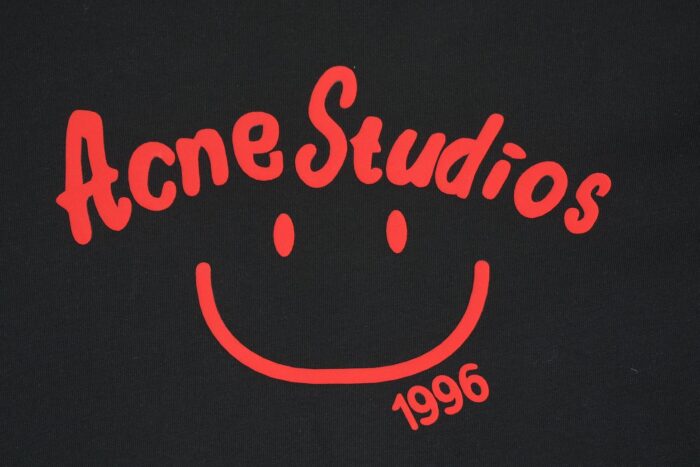 Acne Studio Smile T-Shirt 'Black/White'